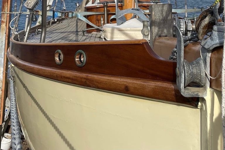 Harrison butler toe rail repair