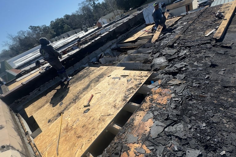 commercial roof installation and repair