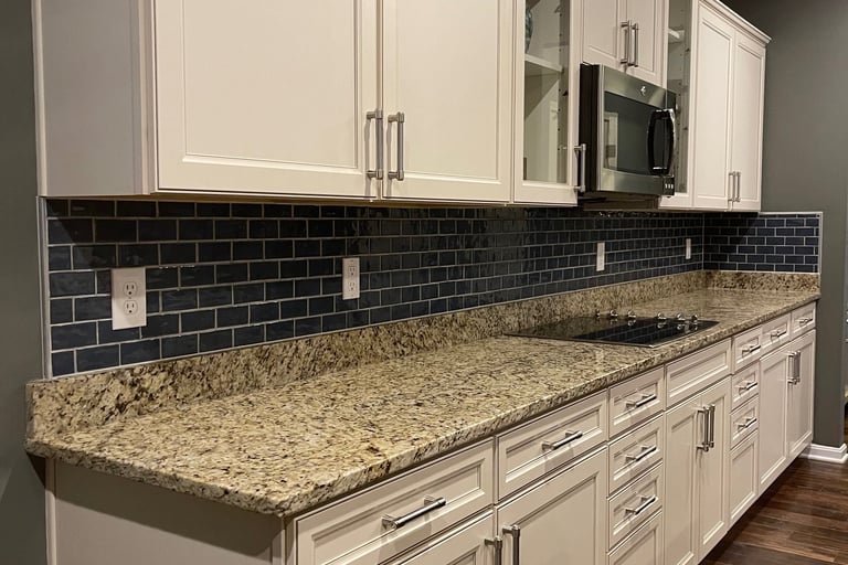 back splash installation