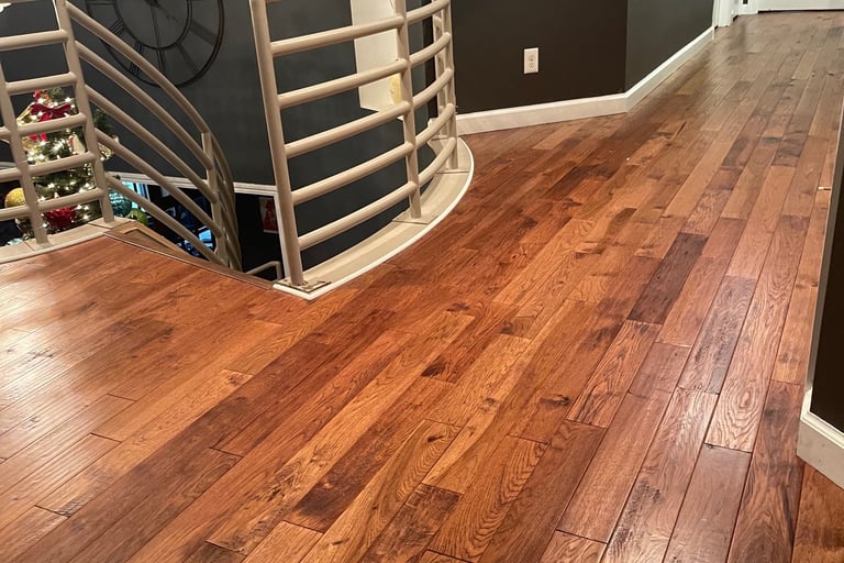 hardwood flooring installation
