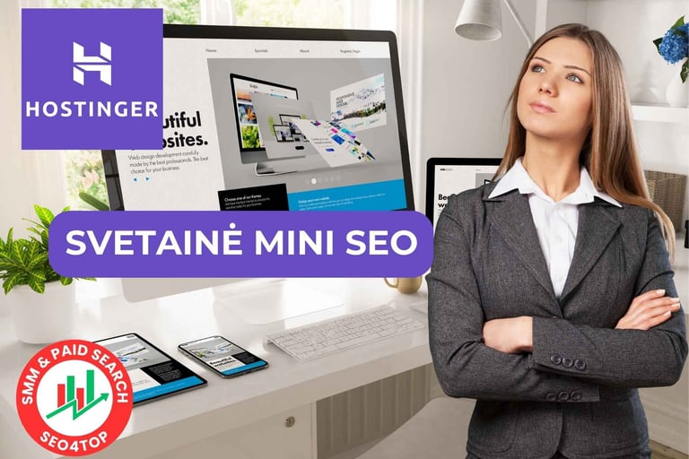 Svetainė MINI SEO