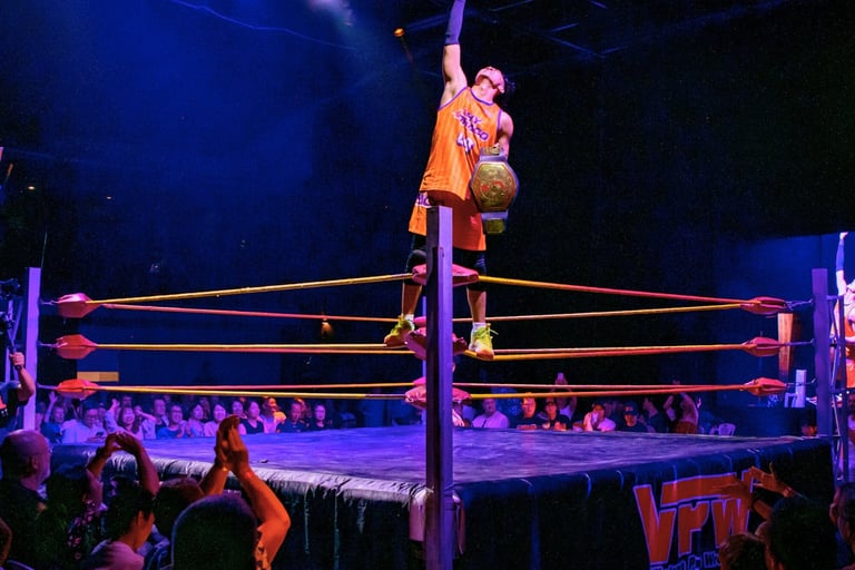 New VPW Openweight Champion, Hy Draco