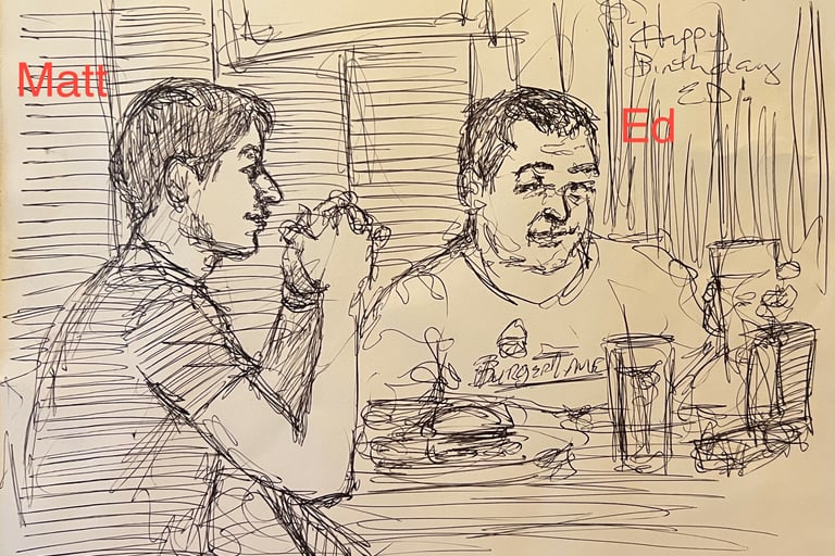 Writers Matt Entin and Ed Kuehnel