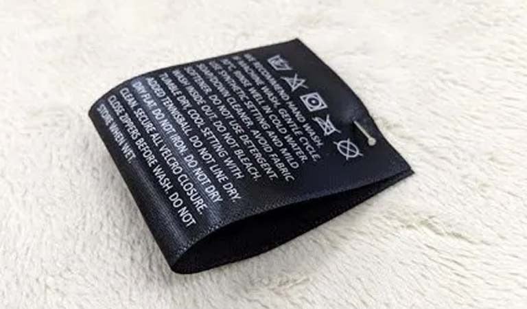 Custom Private Satin Labels