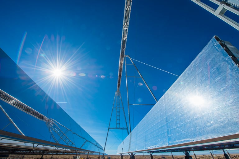 Collettore solare termico lineare Fresnel (CLFR)