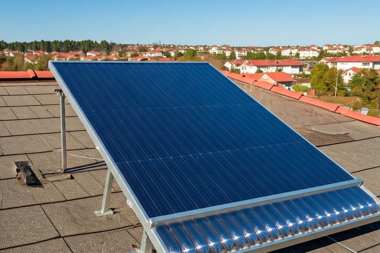 Collettore solare termico sottovuoto