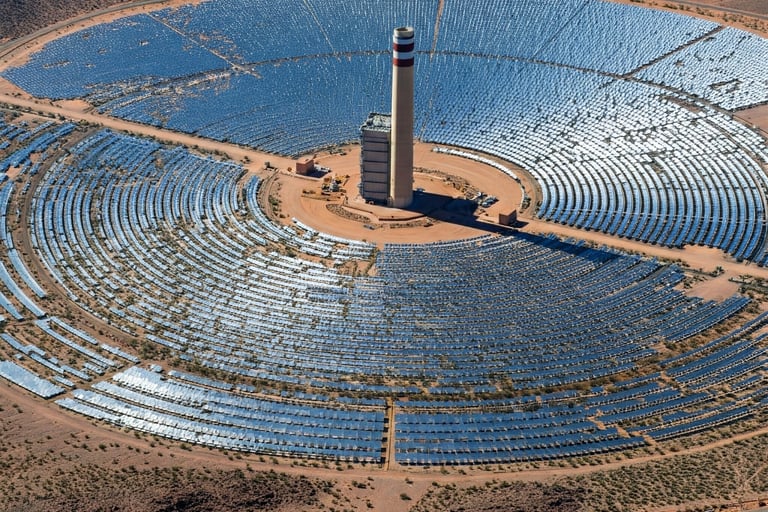 Grande centrale solare a concentrazione (CSP)