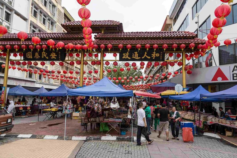 Gaya street Sunday Market, Kota Kinabalu