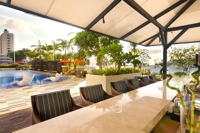 The Poolside at Hyatt Regency Kinabalu