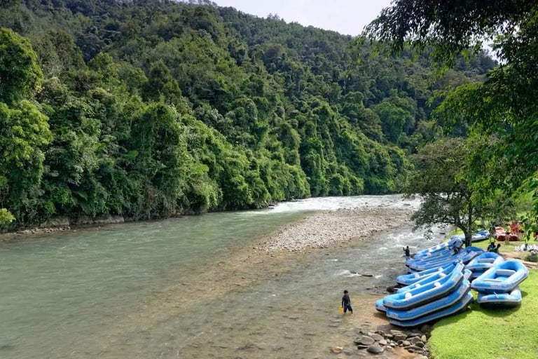 Kiulu river rafting