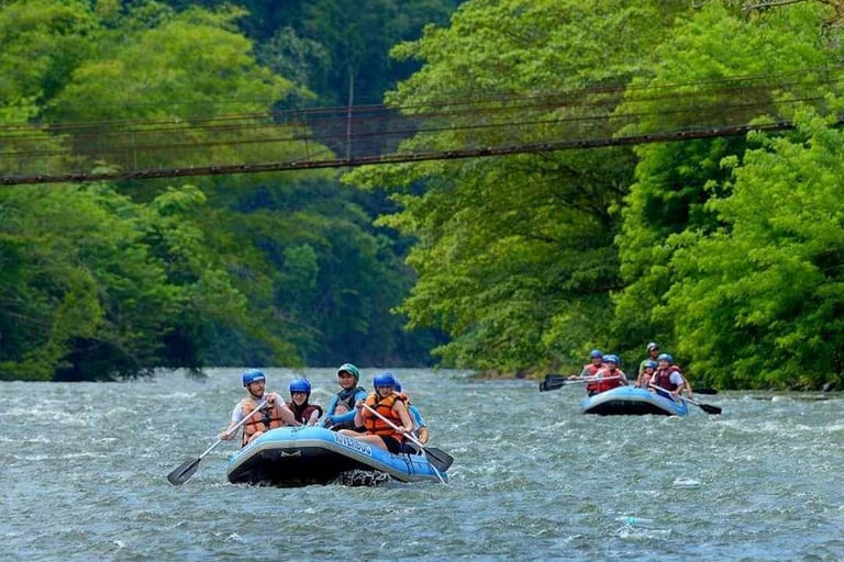 Kiulu white water rafting