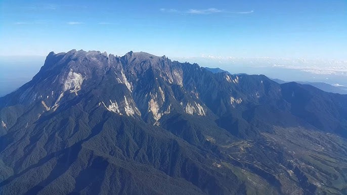 Aerial view of Mount Kinabalu