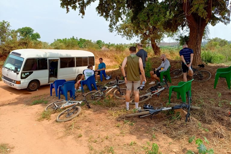 22 days cycling trip around Uganda