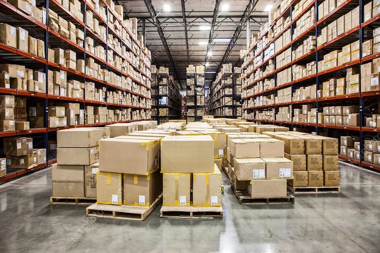 pic of inside office warehouse