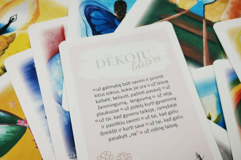 Dėkingumo kortelės