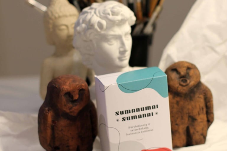 kūrybiškumo lavinimo saviterapijos įrankis