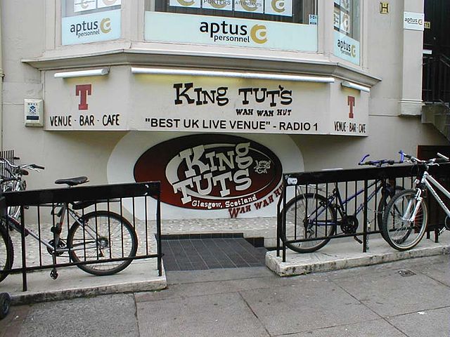 King Tut's Wah Wah Hut Glasgow, UK