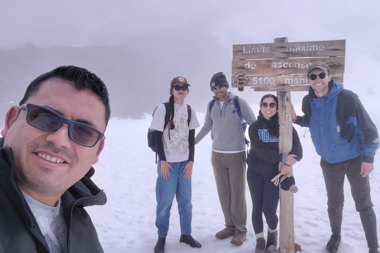 tour al volcán Chimborazo desde Riobamba