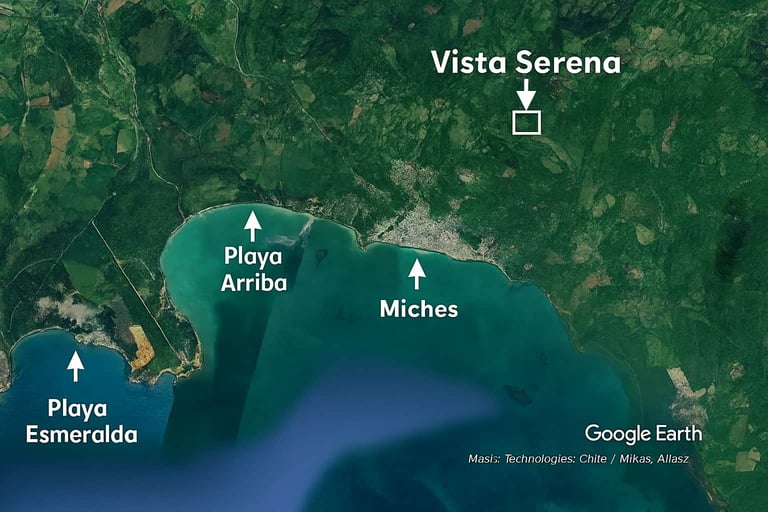 Miches - Vista Serena - Playa Esmeralda