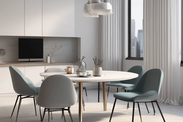 Bright living room with modern inventory