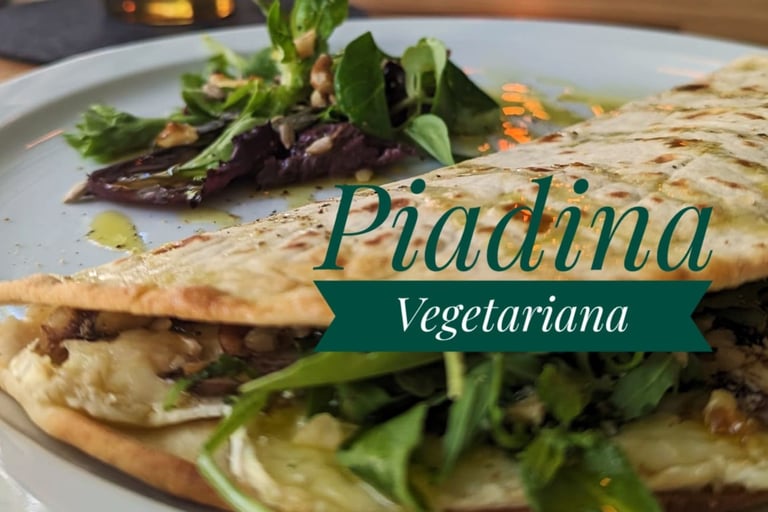 Piadina vegetariana Mao Lounge