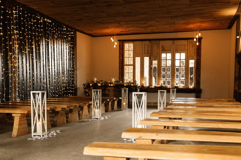 wedding ceremony room