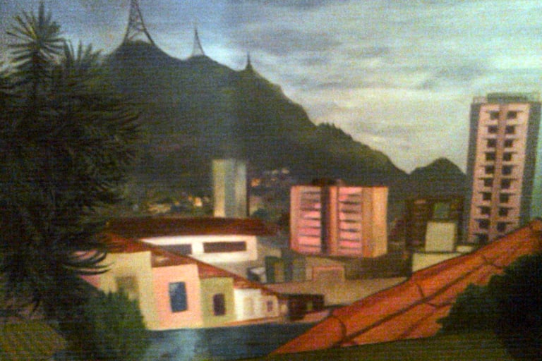 Oil - view of Jaraguá Peak - 1984