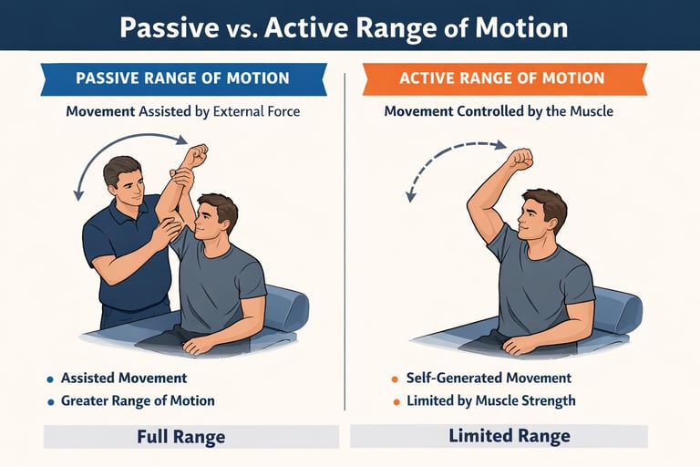 a man doing a yoga pose with a man in a blue shirt