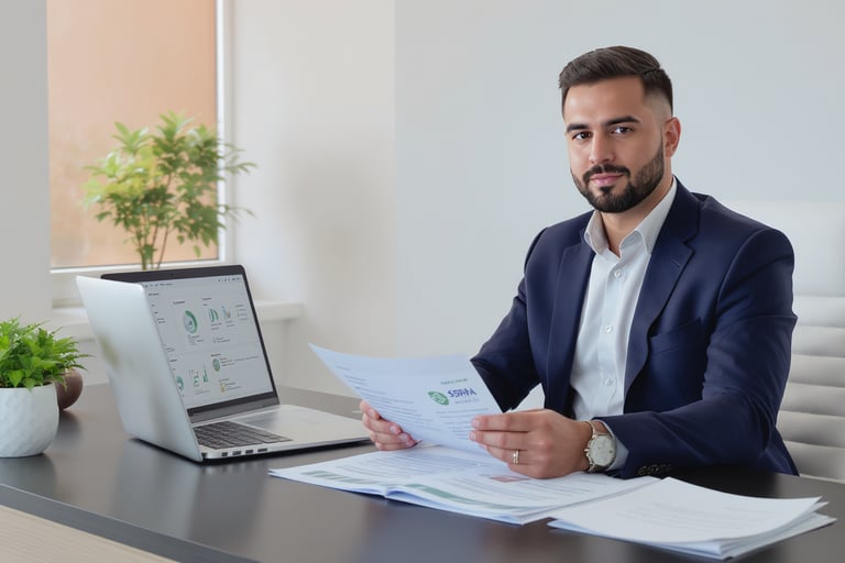 Consultor de SSMA revisando LTCAT, PPP e S‑2240 para coerência no eSocial.