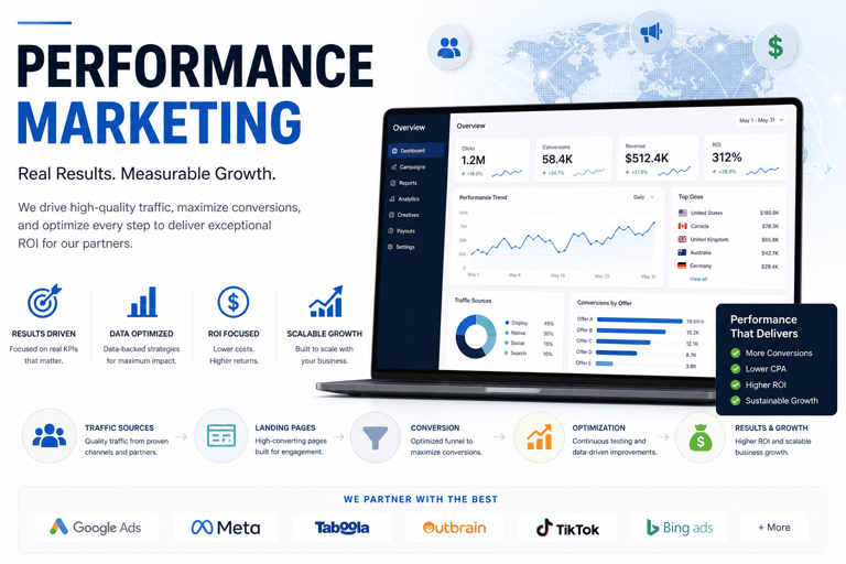 Cross-channel digital marketing and user acquisition campaigns