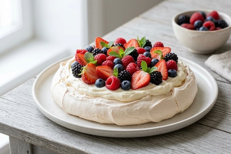Healthy pavlova recipe 