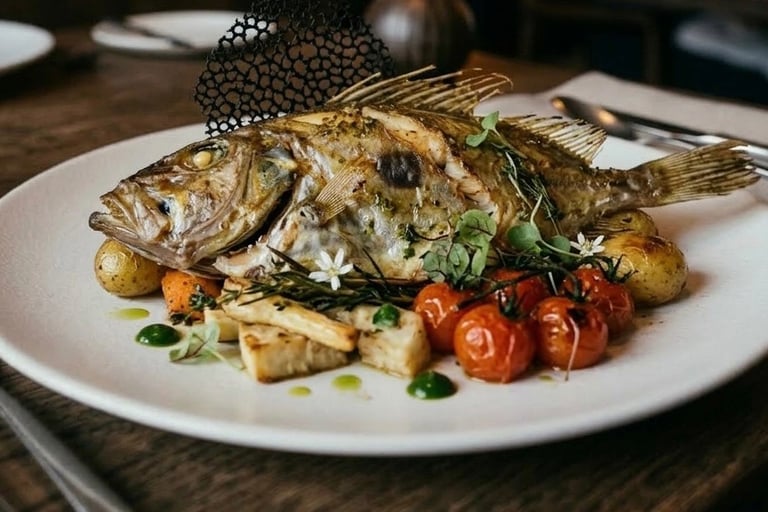 Healthy baked John Dory recipe 