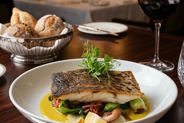 Healthy stone bass curry recipe 