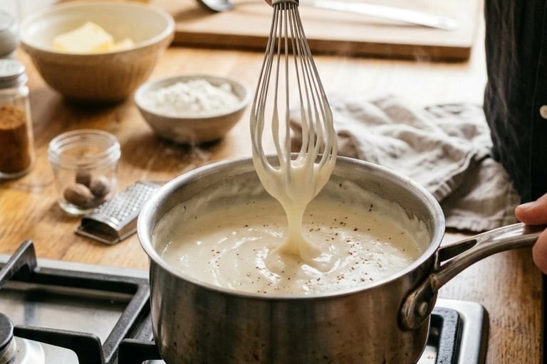 Healthy Bechamel sauce recipe
