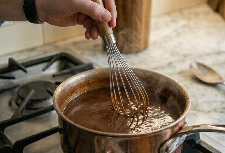 Healthy rich beef jus recipe