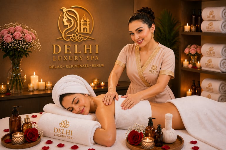 Luxury spa in Paharganj