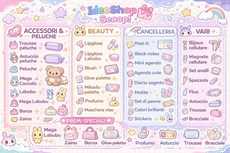 Tabellone IdeeShop Scoop