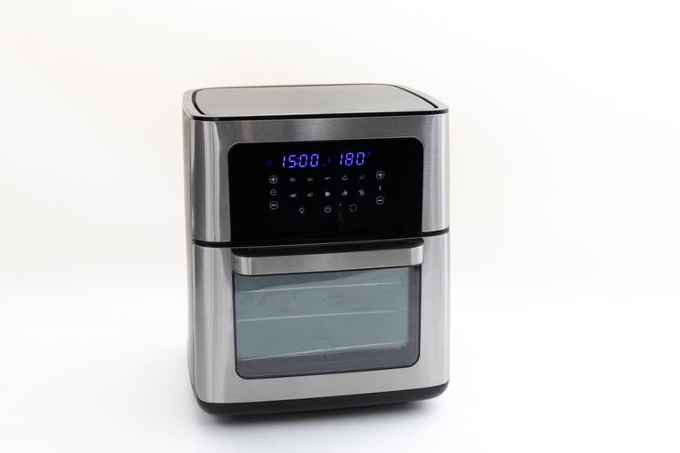Kmart Anko 12L Air Fryer Oven – Silver SKUP_43324149 Toaster Oven