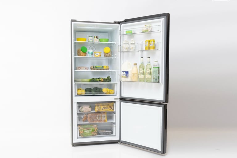 TCL P445BFB Fridge Freezer