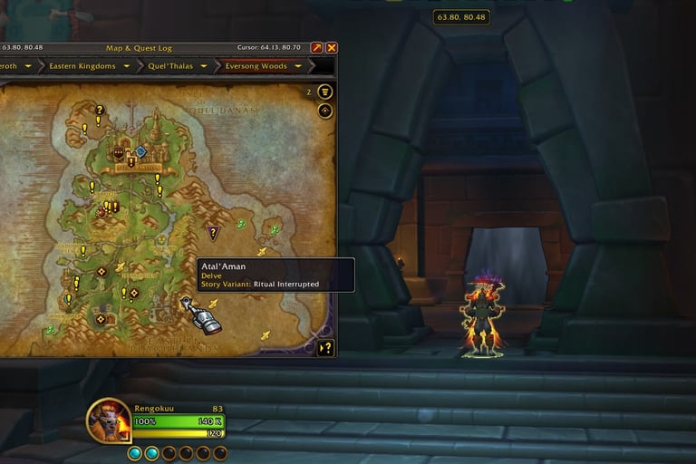 Delve, Atal'Aman, WoW, Midnight, Fastest way to level in Midnight, WoW Midnight Leveling, Delve XP Farm Midnight