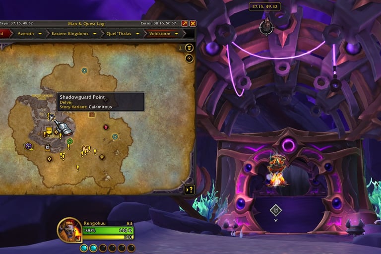 Delve, The Shadowguard Point, WoW, Midnight, Fastest way to level in Midnight, WoW Midnight Leveling, Delve XP Farm Midnight