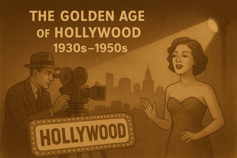 a woman in a dress and hat with a camera