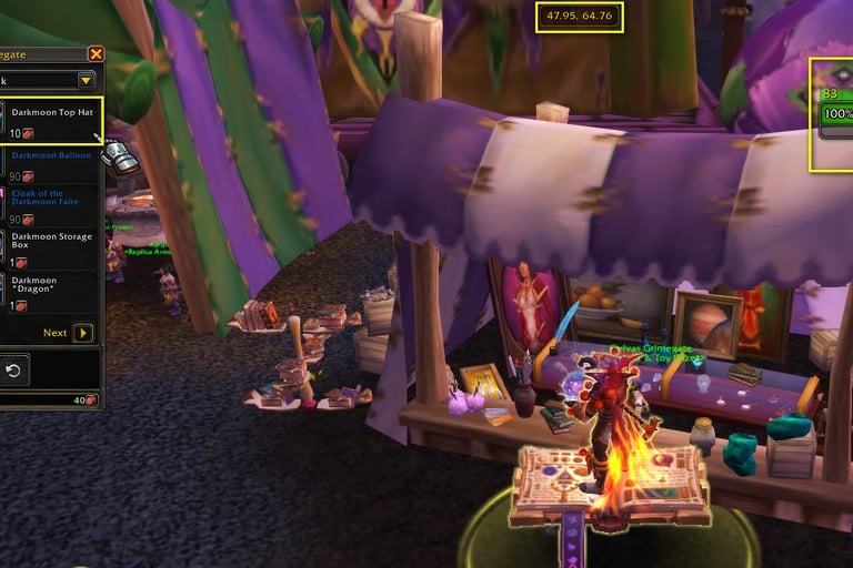 darkmoon fair xp buff 2026, darkmoon hat, WoW, midnight, Fastest way to level in Midnight, WoW Midnight Alt Leveling