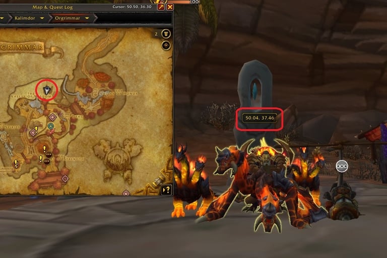 Horde Legacy portals, Vashj'ir , Undercity , Blasted Lands, Twilight Highlands, Caverns of Time