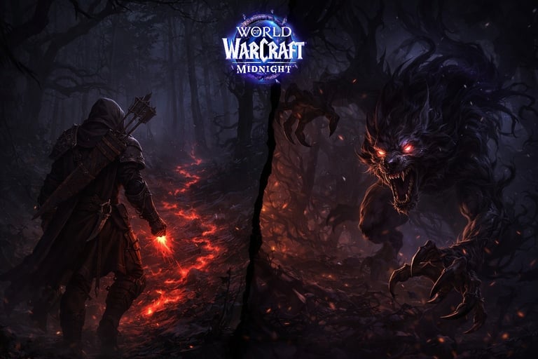 Preyseeker’s Wrath, Voidlight Marl, Veteran Dawncrest, Prey system, World of Warcraft: Midnight, Nightmare Prey Hunt