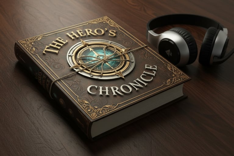 hero's chronicle, fantasy logbook, adventure journal, rpg planner, gamer journal, fantasy rpg notebook, quest tracker