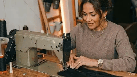 Confecção de tela - Ponto americano - Tecelagem de Cabelo na Máquina