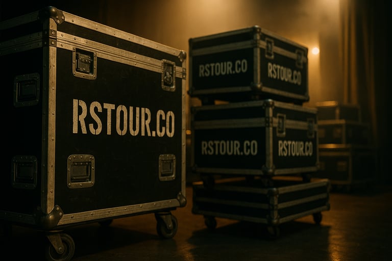 a bunch of suitcases with a lot of luggage