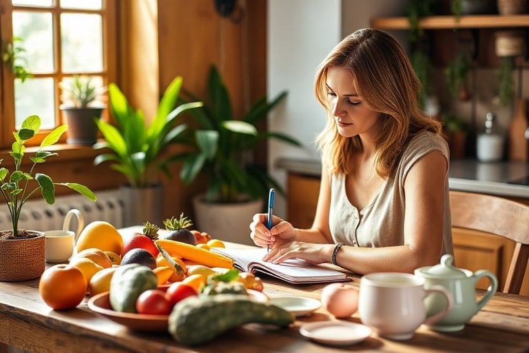 Woman Planning Keto Diet