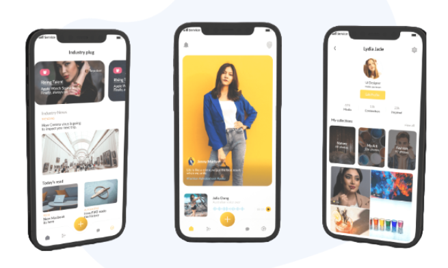 Entwicklung von Social-Media-Apps zur Erstellung von Medien